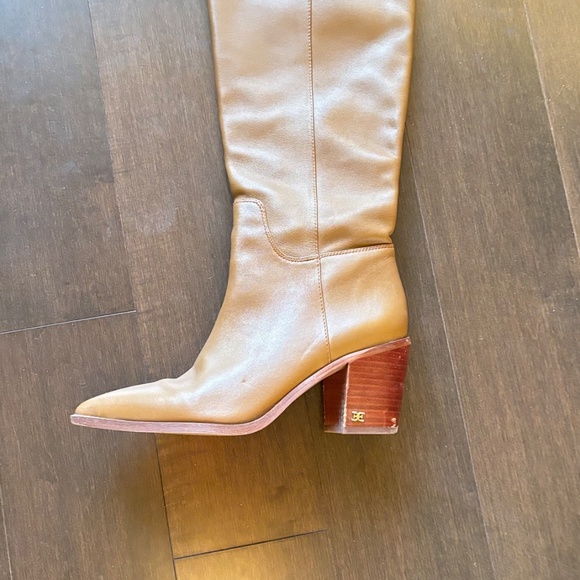 Sam Edelman Lindsey boot. Western style . Tan size 6 - Picture 2 of 9